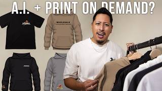How To Start A Luxury Clothing Brand Using Print On Demand + A.I (With $0)
