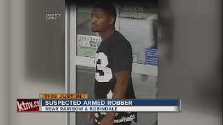 Police seek suspect in Thursday armed robbery