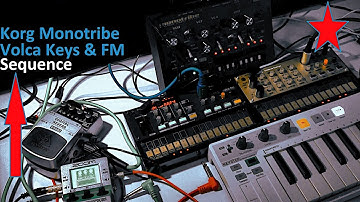 Too Much Coffee - Korg Monotribe - Volca Keys & FM - Arturia Keystep - DR600 - MS-70CDR