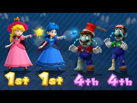 【マリオパーティシリーズ】最強チームはどっち？ハロウィンチーム VS ゾンビチーム！2対2＆8人用バトル 4K UHD