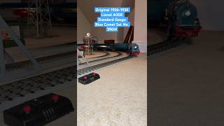 Original Prewar Lionel Standard Gauge Blue Comet Passenger Set No. 396W running laps!