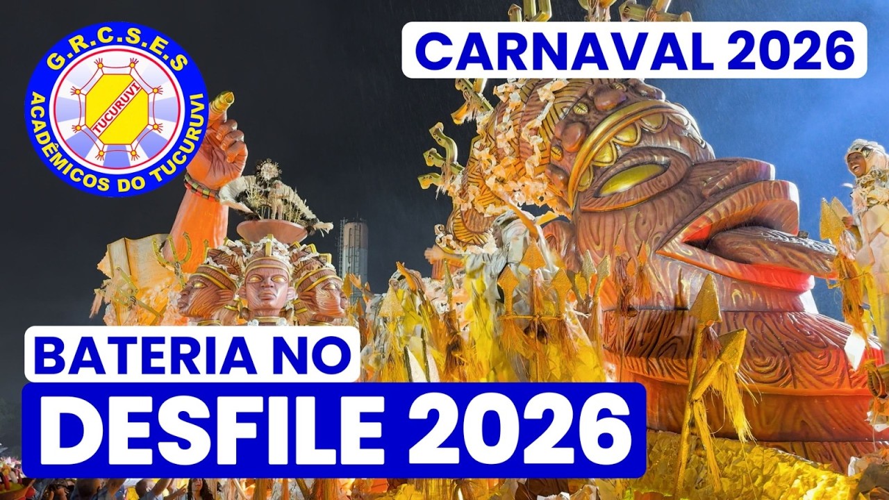 TUCURUVI 2026 (CAMPEÃ) - 4K | DESFILE OFICIAL | SAMBA AO VIVO #DESFILESP26