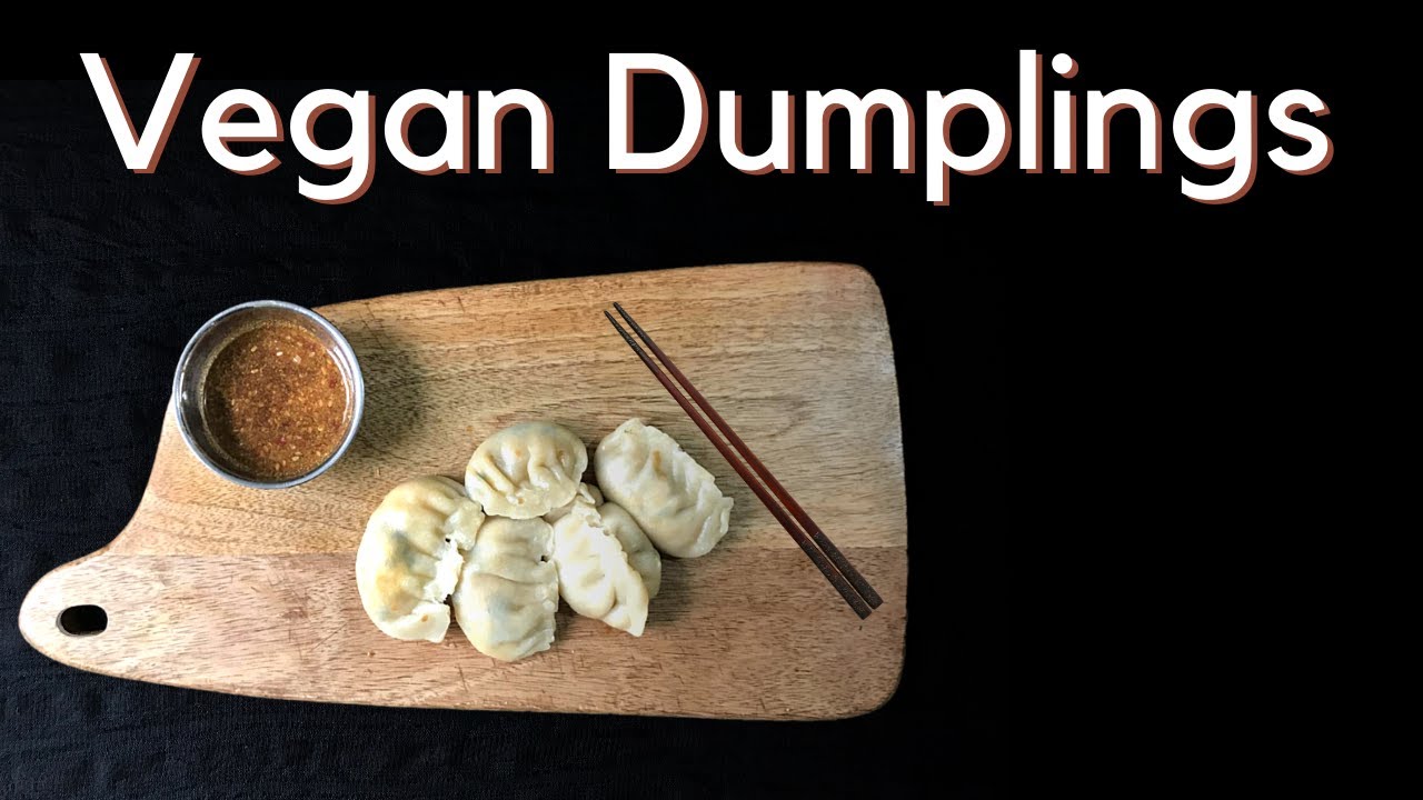 Cheesy Vegan Dumplings Easy Vegan Recipe Healthy Momos YouTube