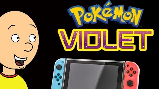 Caillou Steals And Leaks Pokemon Scarletexecuted By Nintendogrounded