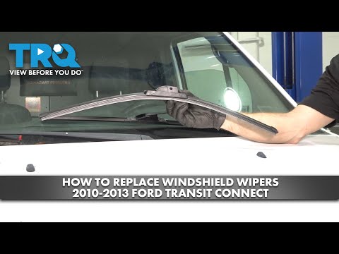 How to Replace Windshield Wipers 2010-2013 Ford Transit Connect