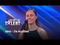 Niemand DURFT te kijken: Jana balanceert op HOGE HAKKEN op flessen | Holland’s Got Talent