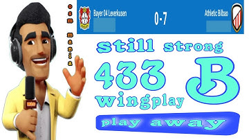 OSM TACTICS 2024 : OSM 433B WINGPLAY ( play away )