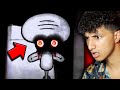 There's something wrong with Squidward... (RED MIST) - Spongebob Horror Game