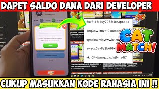GOT A GIFT CODE FROM THE CAT MATCH DEVELOPER, IT CONTAINS WITHDRAWABLE CASH BALANCE!! screenshot 2