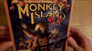 Monkey Island 2: LeChuck's Revenge (PC Big box) Unboxing