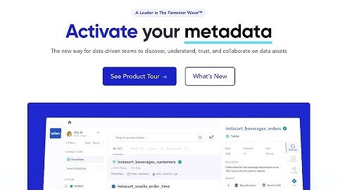 Atlan — The Only Data Catalog that Activates Your Metadata |  A Leader in The Forrester Wave™