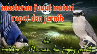 Fuuul materi rapat 🔥🔥 jingjing petulak dan rambatan Doraemon