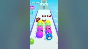 Ball Run 2048 - All Levels Gameplay Android,iOS Level 456-461