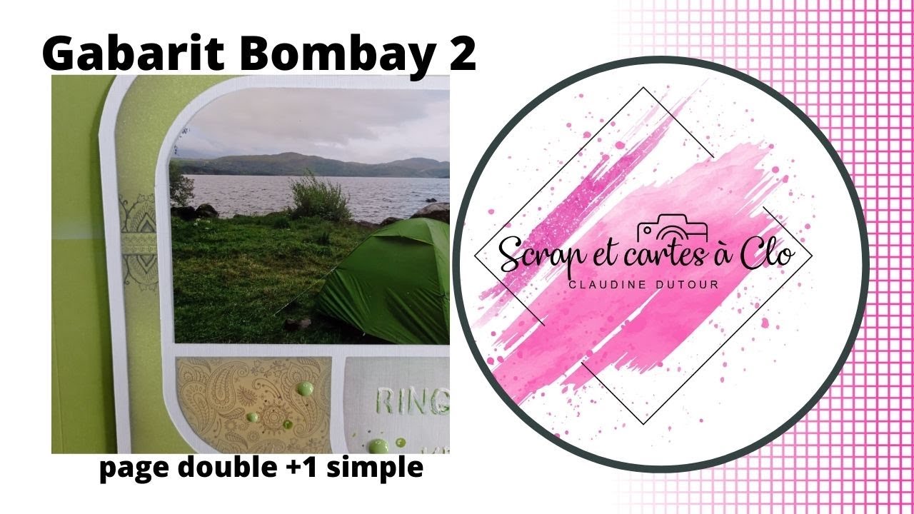 Gabarit Bombay page double + 1 simple