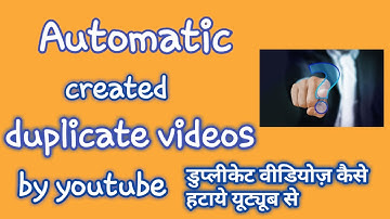 How to remove duplicate videos from playlist