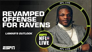 What's next for Lamar Jackson and the Baltimore Ravens' offense | NFL Live