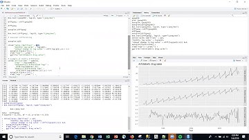 R22 ARIMA, Seasonal and Second Order Differencing in R and RStudio