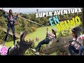 UN DIA DE DIVERSION EN SELWO AVENTURA🦏+JUMPING+TIROLINA CON MI PADRE/LA DIVERSION DE MARTINA