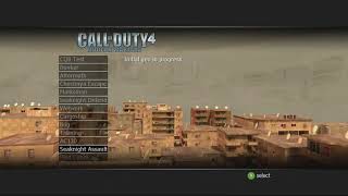 Cod4 Alpha - Prototype Menu