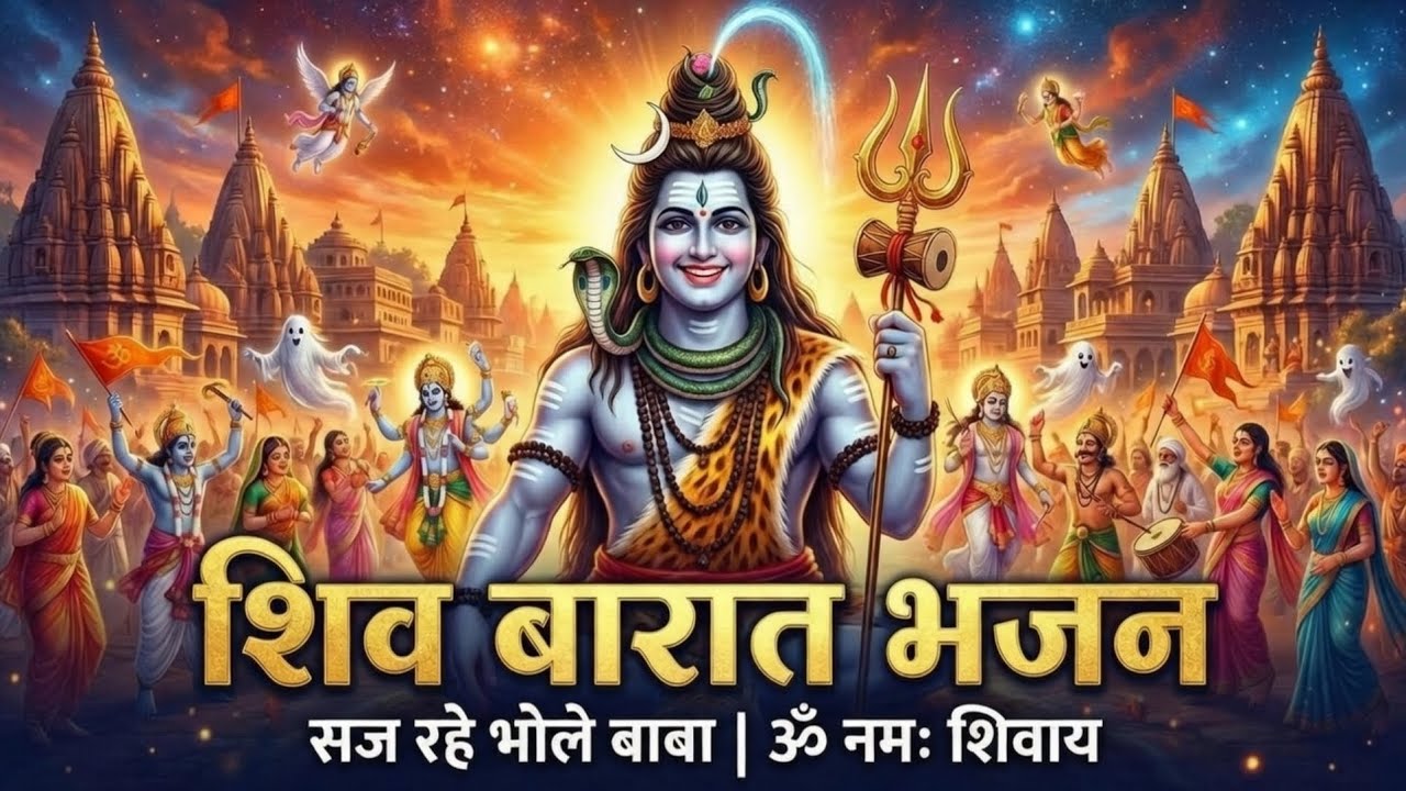 Shiv Barat Bhajan: Saj Rahe Bhole Baba | Om Namah Shivaya 🕉️
