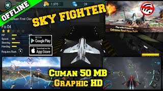 Download Sky Fighter 3D game offline terbaru Cuman 50 MB an Game Pertempuran Pesawat screenshot 4
