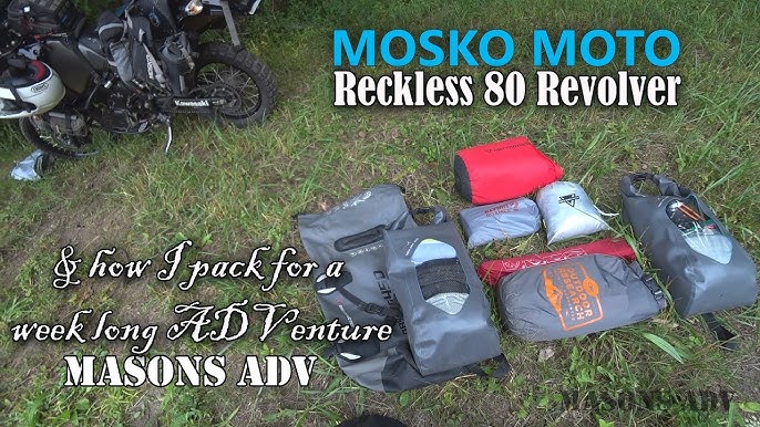 Mosko moto Reckless 80 Revolver on KTM 790 Adventure R - Perunmoto