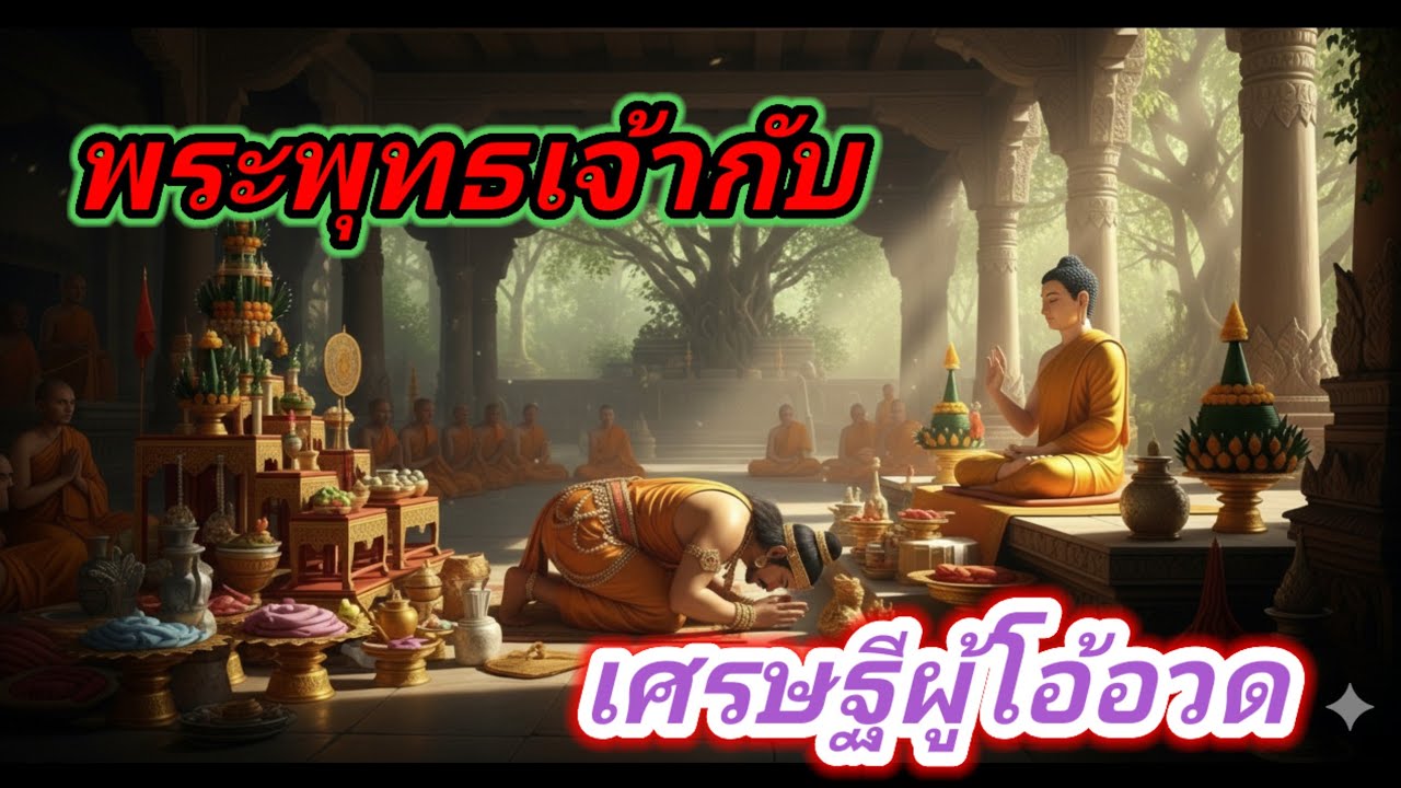 พระพุทธเจ้ากับเศรษฐีผู้โอ้อวด#ธรรมะสอนใจ#พุทธประวัติกับข้อคิดชีวิต#ธรรมะวันหยุด#อริยทรัพย์