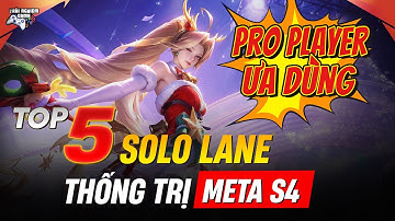 TOP 5 Tướng SOLO TOP Thống Trị Meta S4 2025 | Pro Player Đi TOP Chơi Gì?