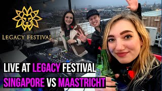 FRAME DJ LIVE AT LEGACY FESTIVAL SINGAPORE VS MAASTRICHT 💖