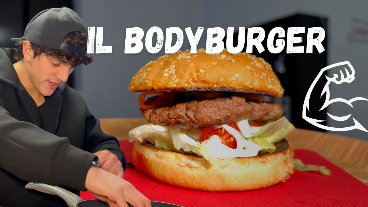 Il BODYBURGER degli atleti in gara 🍔🏋️‍♂️ | IN CUCINA CON FIL PT.4