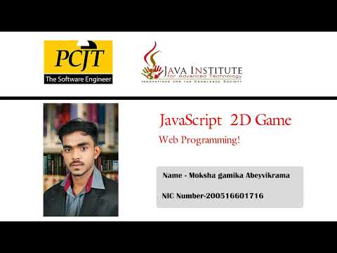 JavaScript 2D Game Development