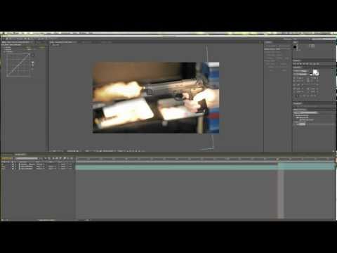Basic Muzzle Flash Tutorial - After Effects