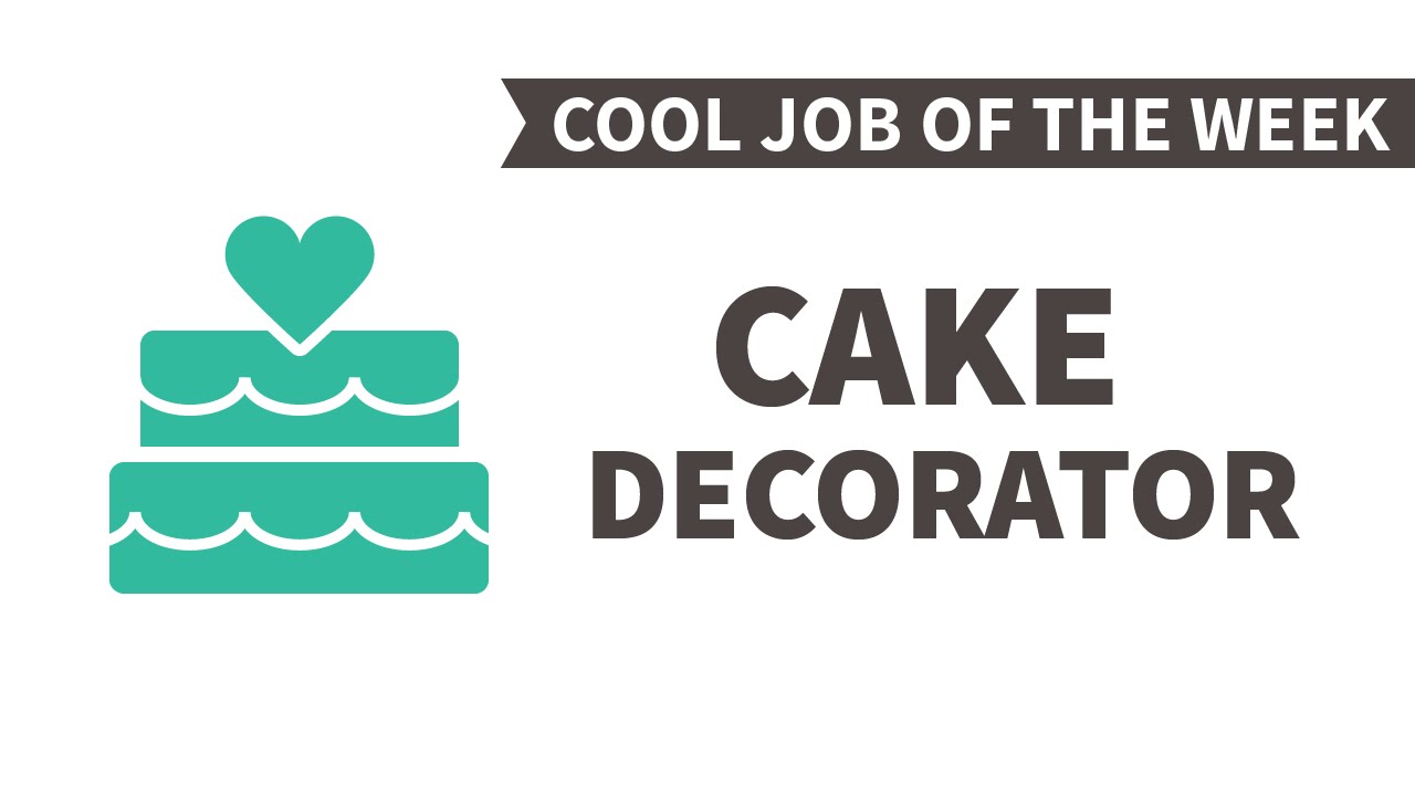 Cool Job of the Week: Cake Decorator - YouTube