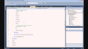 How to build a Pacman game in XNA - 66. InterMission Class (part 3)