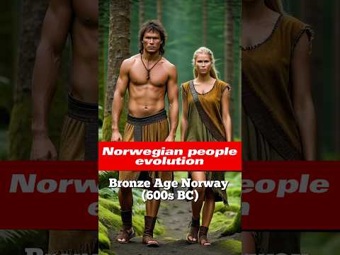 Norwegian people evolution #norway #norwegian #history #timetravel #tiktok #shorts