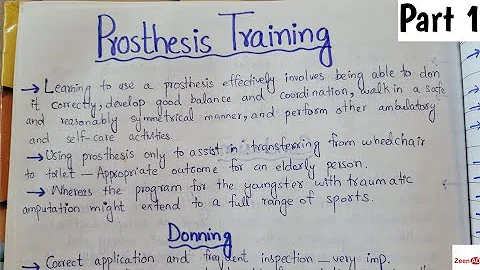 Prosthesis Training||Part 1||Process Of Donning||Inspection Of Residual Limb And Prosthesis