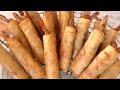 CÁCH LÀM CHẢ GIÒ TÔM KHOAI MÔN - ĐI CHỢ TRONG MÙA Dịch Như Thế NÀO -How to make Shrimp Spring Rolls