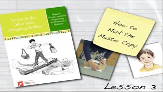 EiE How-To: Designing Bridges - How to Mark the Master Copy