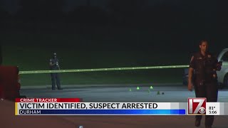 Victim identified, suspect arrested in Durham shooting