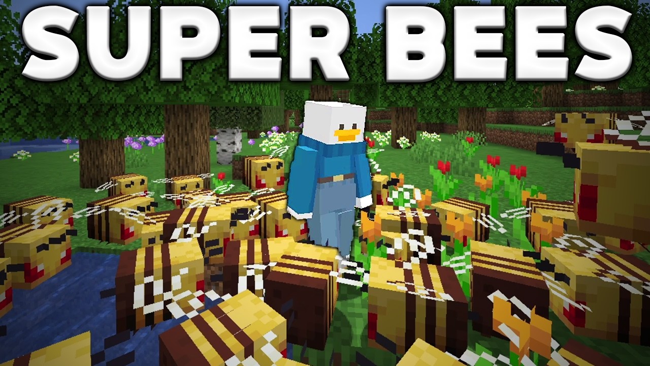 I Made Bees TERRIFYING in Minecraft - YouTube