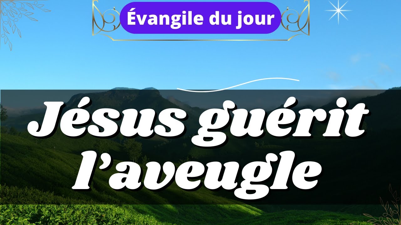 Commentaire De L'évangile Du Jour Parole et Evangile du jour Dimanche 27 octobre - YouTube