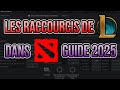 METTRE LES RACCOURCIS DE LOL DANS DOTA 2 - GUIDE FR DÉBUTANT