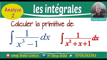 Calculer  la  primitive  de 1/(x^3-1) intégral de  1/(x^2+x+1)