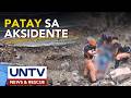 Rider, patay matapos maaksidente sa ginagawang kalsada sa Kennon Road