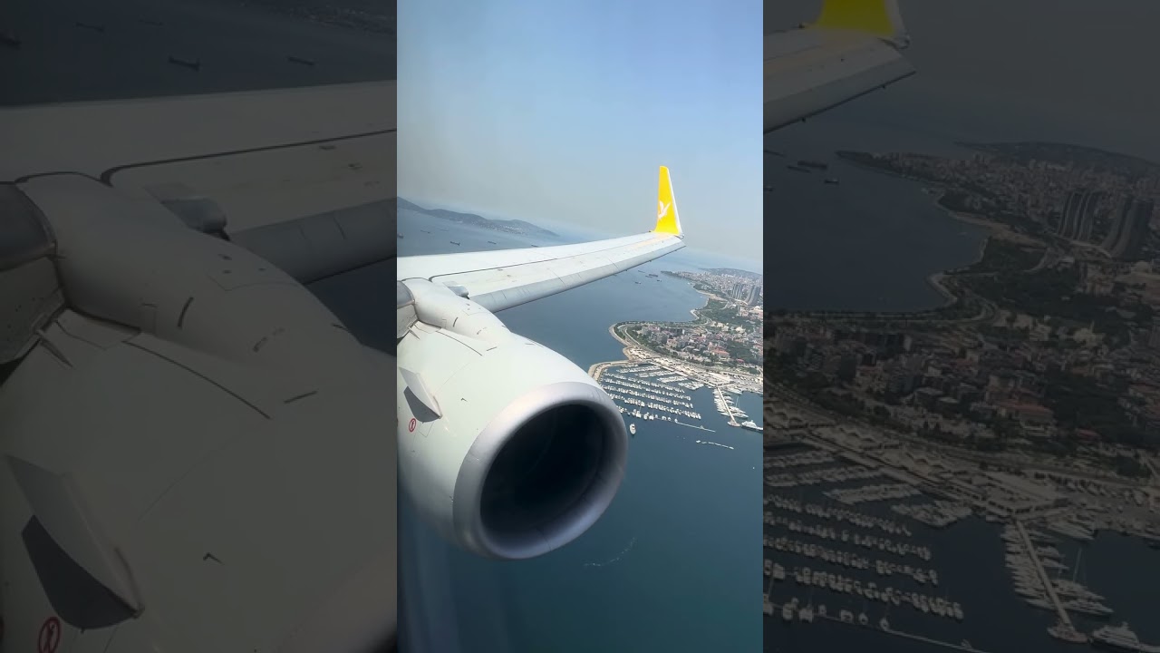 Pegasus Airlines Boeing 737-800 Landing İstanbul Sabiha Gökçen Airport
