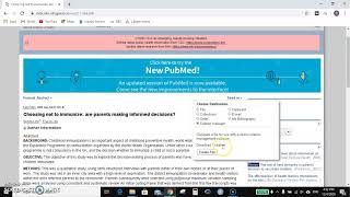 download citation from pubmed to endnote citation manager
