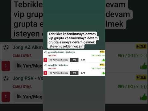 🚨 VİP GRUPTA DELİ GİBİ PARA KAZANDIRIYORUZ BÖYLE DEVAM İSTİKRARLI VE DİSİPLİNLİ ✅️