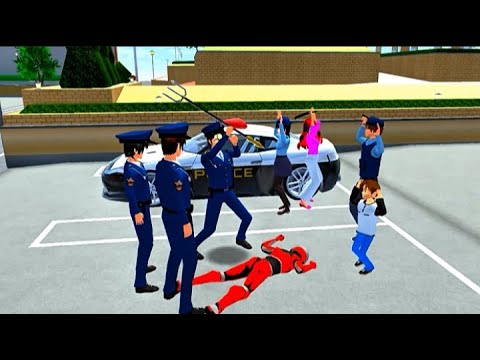 Police caught the thief 😠 || #sakuraschoolsimulator
