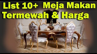 Harga Meja Makan Mewah Desain Terbaru 2020 Asli Dari Jepara