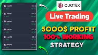 QUOTEX NO LOSS STRATEGY TUTORIAL 2023 | Profit $2000 with this Day Trading Strategy #quotex